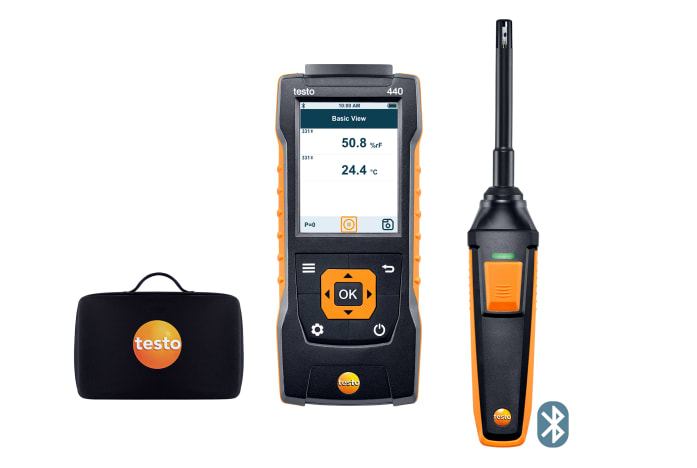 testo 440 温湿度计蓝牙套装