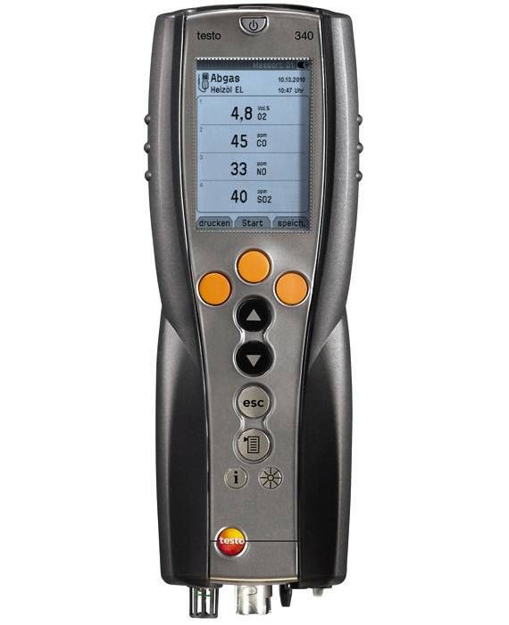 testo340-工业烟气分析仪升级版