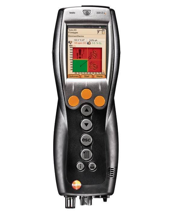 testo330-2LL-专业型烟气分析仪套装