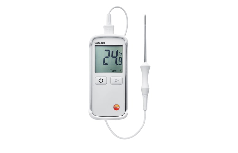 德图 testo108 食品温度计数字式防水性食品温度测量仪