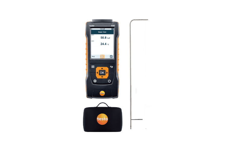 testo 440 Delta P Air Flow ComboKit 2 with Bluetooth®