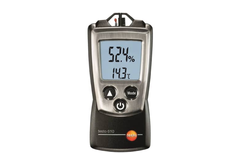 德图 testo 610 温湿度仪便携式手持式温湿度记录仪的应用