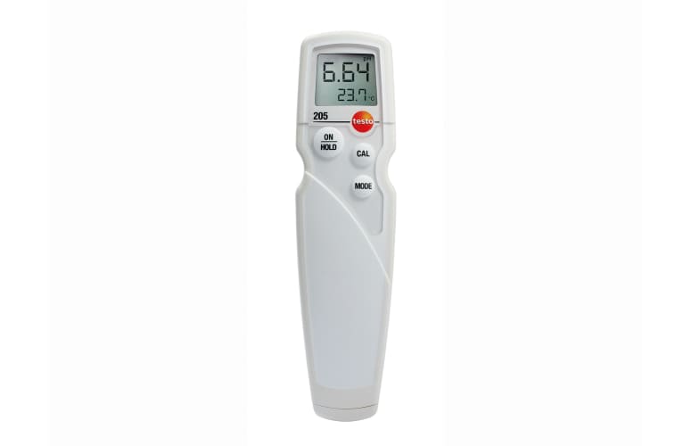 德图 testo 205 pH酸碱度测量仪温度测量仪食品生产领域