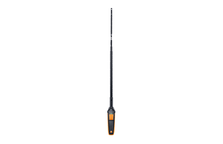 Hot wire probe (digital) with Bluetooth® including temperature and humidity sensor