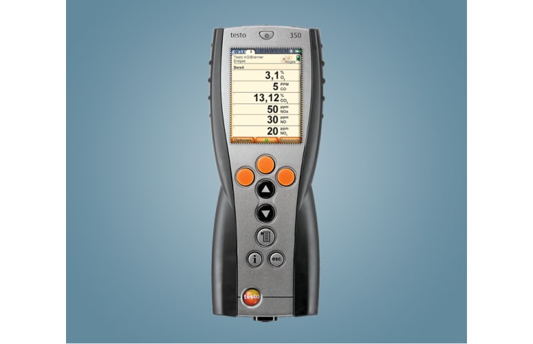 testo 350 烟气分析仪蓝色新版 - 手操器