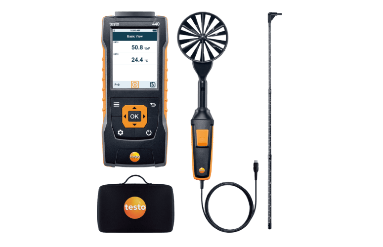 testo 440 Air Flow ComboKit 2 with Bluetooth®