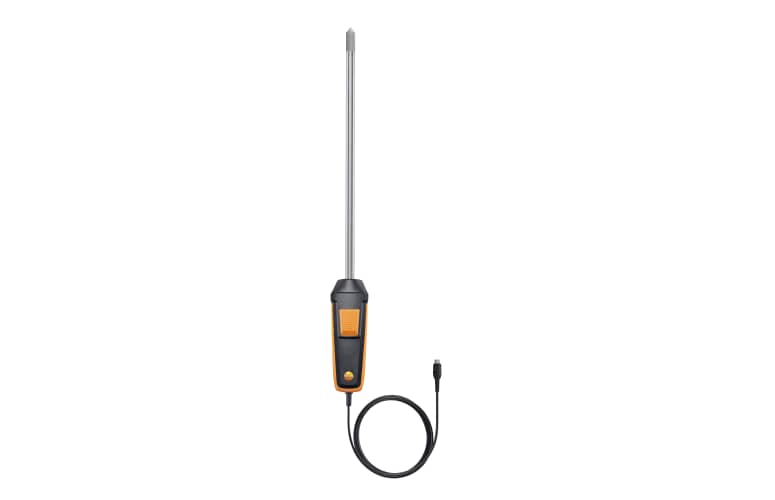 Robust humidity/temperature probe (digital) - for temperatures up to +180 °C, wired