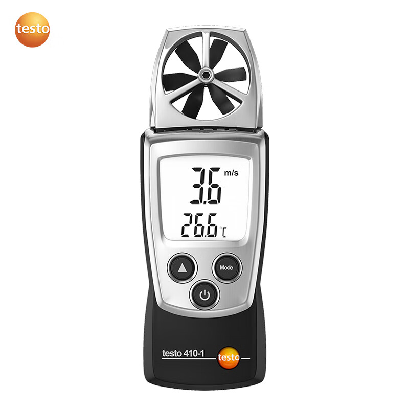 testo 410-1 手持式叶轮风速仪 订货号0560 4101 暖通空调风温风量一体式检测仪